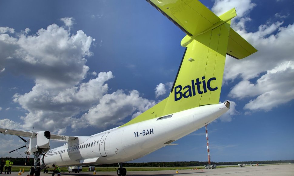 „Airbaltic“ lėktuvas „Bombardier Q400 NextGen“