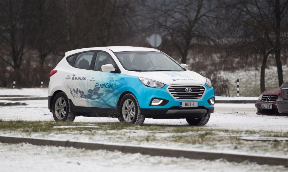 Vandeniliu varomas „Hyundai ix35 Fuel Cell“