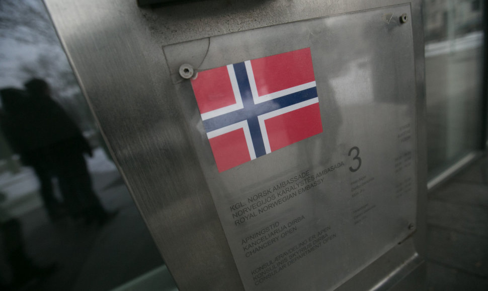 Prie Norvegijos ambasados