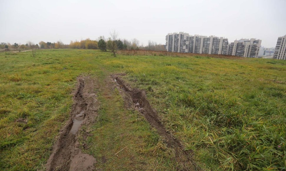 Nenaudojamos žemės sklypas Vilniuje