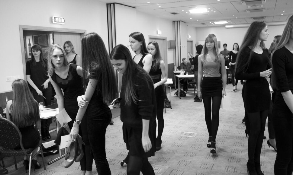 „Baltic model management“ modelių atranka