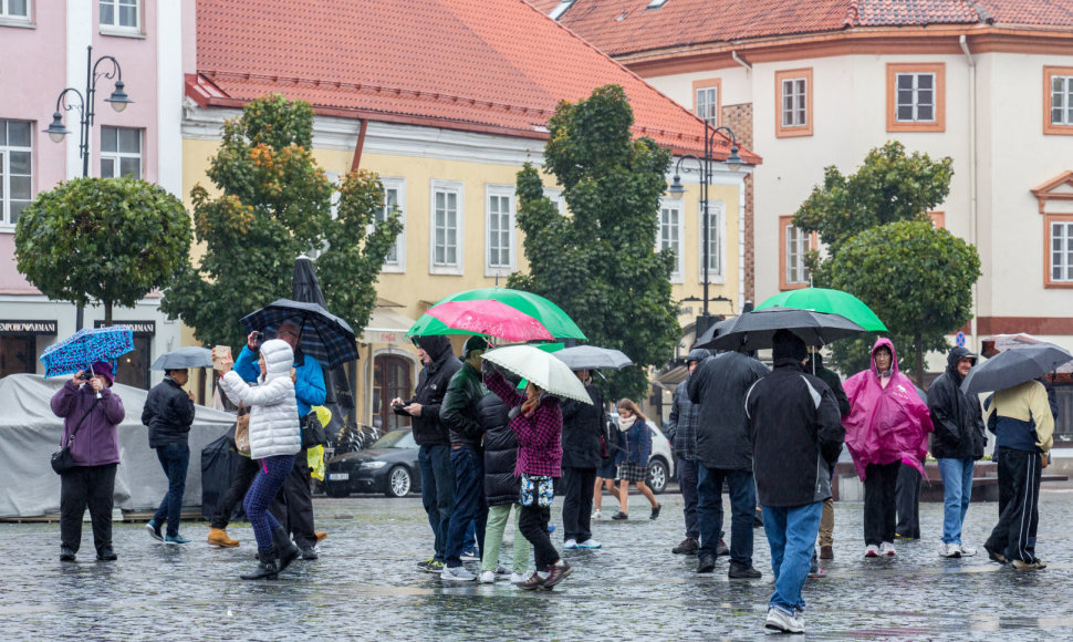 Lietus Vilniuje