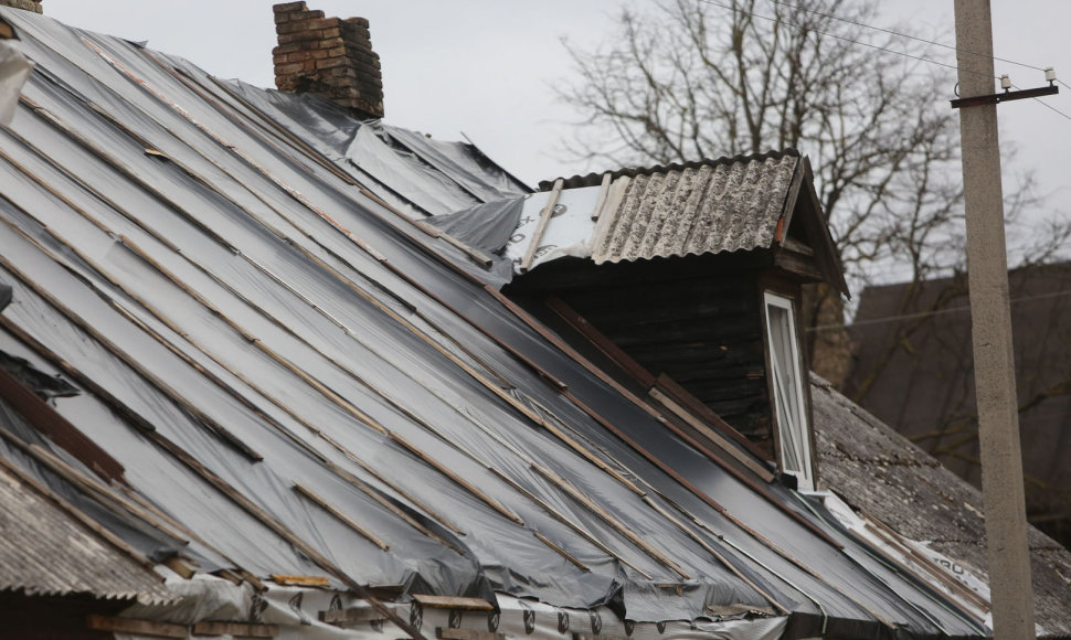 Namas Krokuvos gatvėje praėjus 8 mėnesiams po gaisro