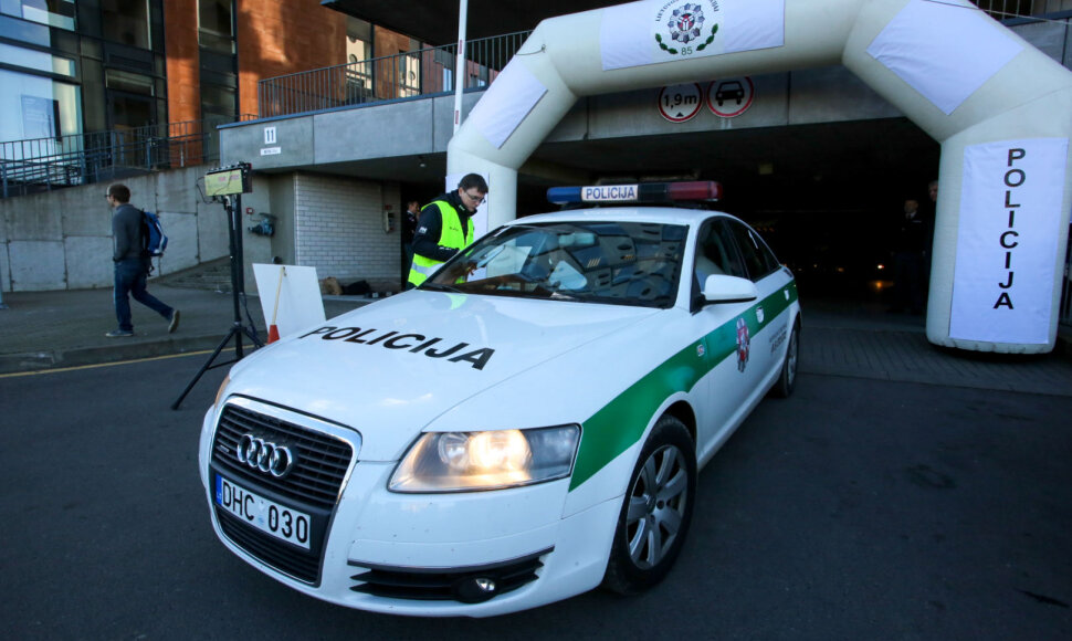 Kelių policijos ralio atidarymas ir startas