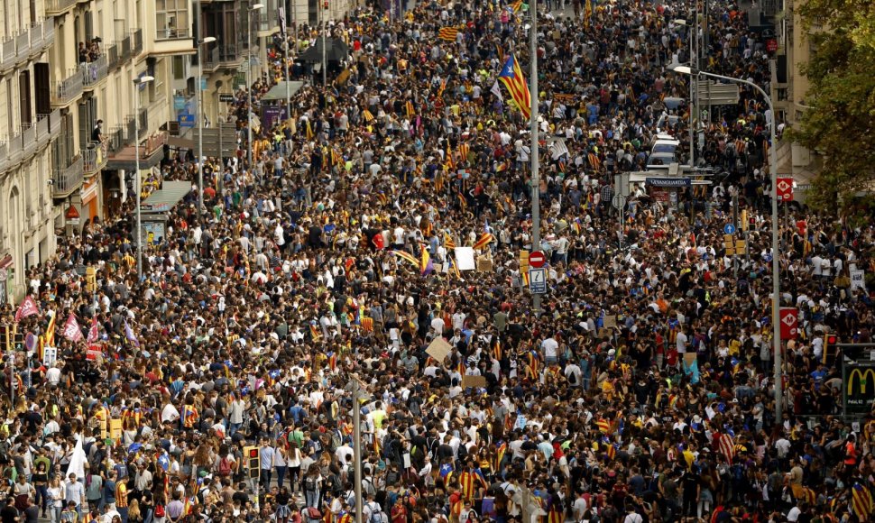Streikas Katalonijoje