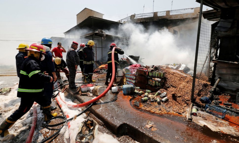 Bagdade sprogus užminuotam automobiliui žuvo 11 žmonių