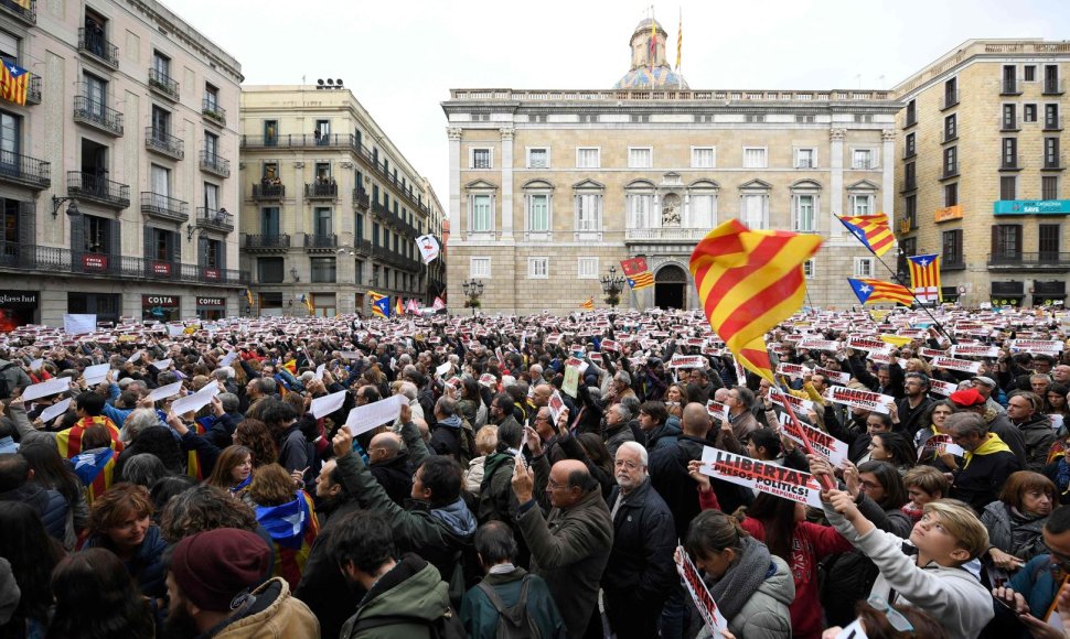 Protestas Katalonijoje