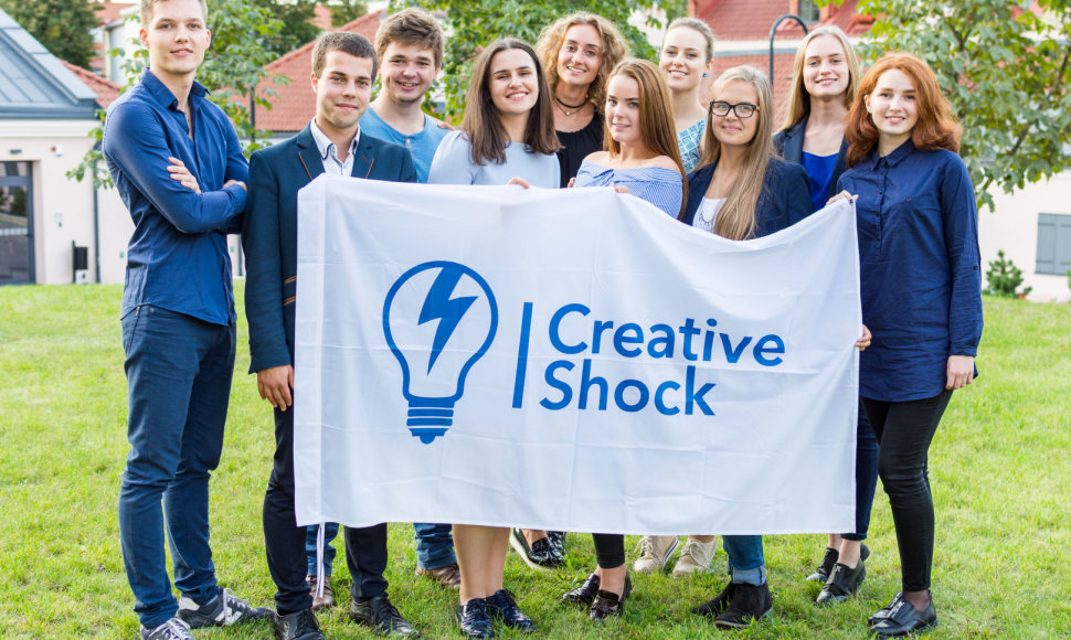 2016 m. „Creative Shock“ organizatoriai