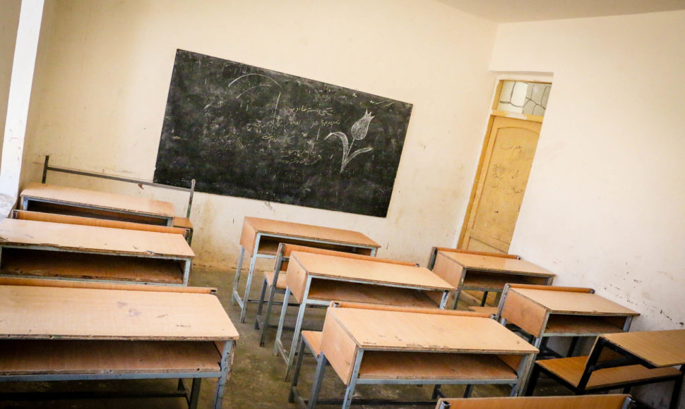 Tokioje mokyklos klasėje sutelpa 40 moksleivių