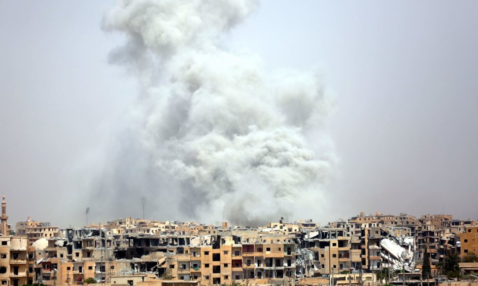 Sirijos Homso provincijoje paskelbtos paliaubos