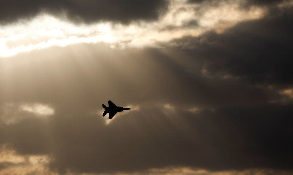 Izraelio karinių oro pajėgų reaktyvinis naikintuvas „Air Force F-15“
