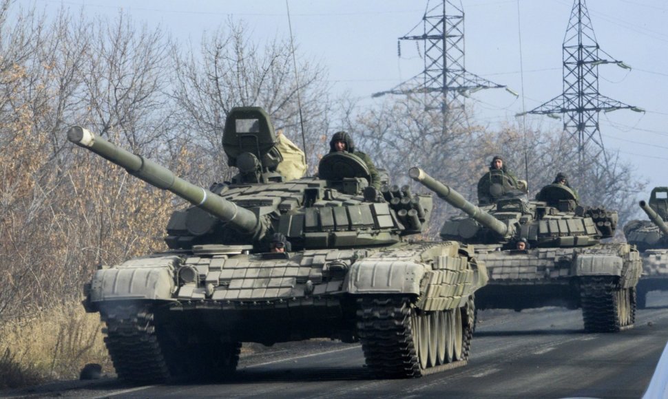 Rusijos karinė technika Rytų Ukrainoje
