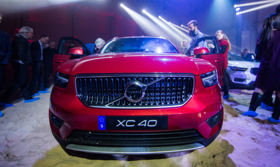 „Volvo XC40“ pristatymas