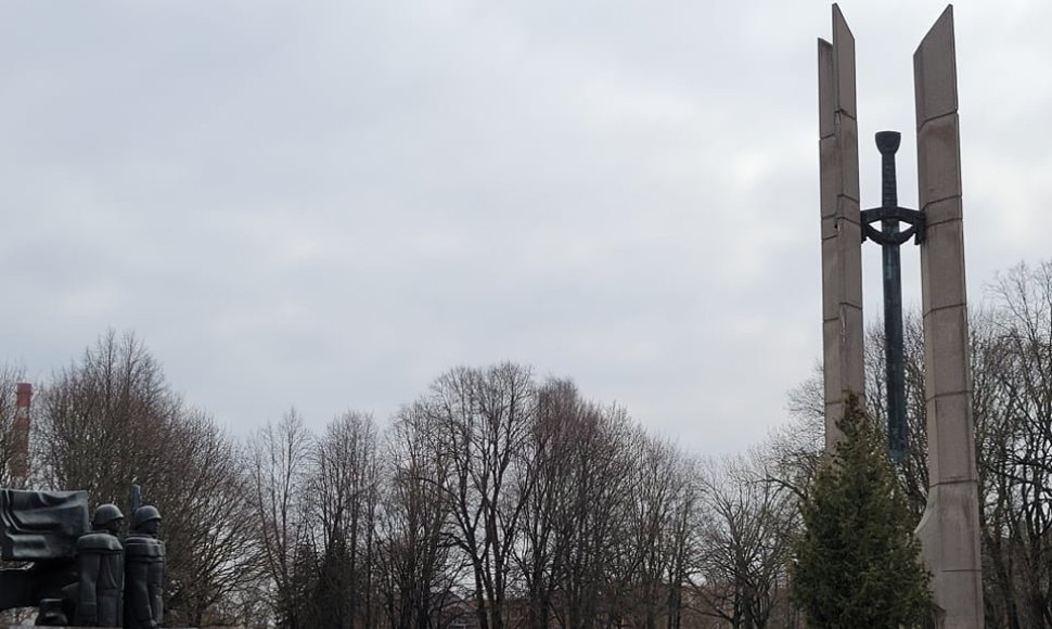 Paminklas sovietiniams kariams Klaipėdos skulptūrų parke