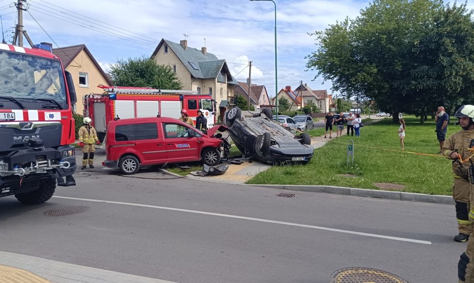 Avarija Rambyno gatvėje