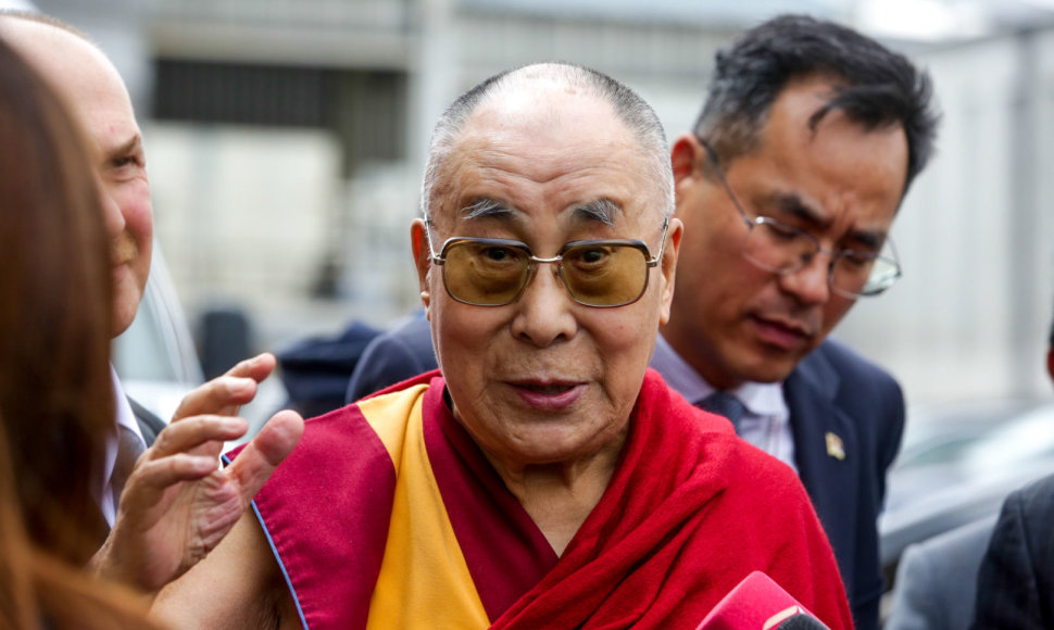 Į Lietuvą atvyko Dalai Lama