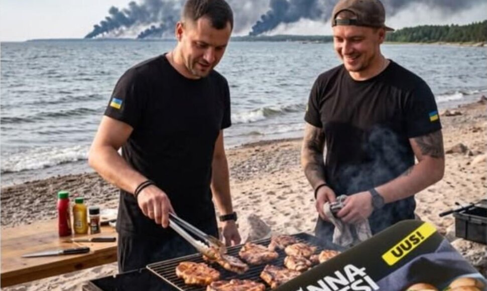 Estijoje kilo skandalas dėl reklamos kampanijos