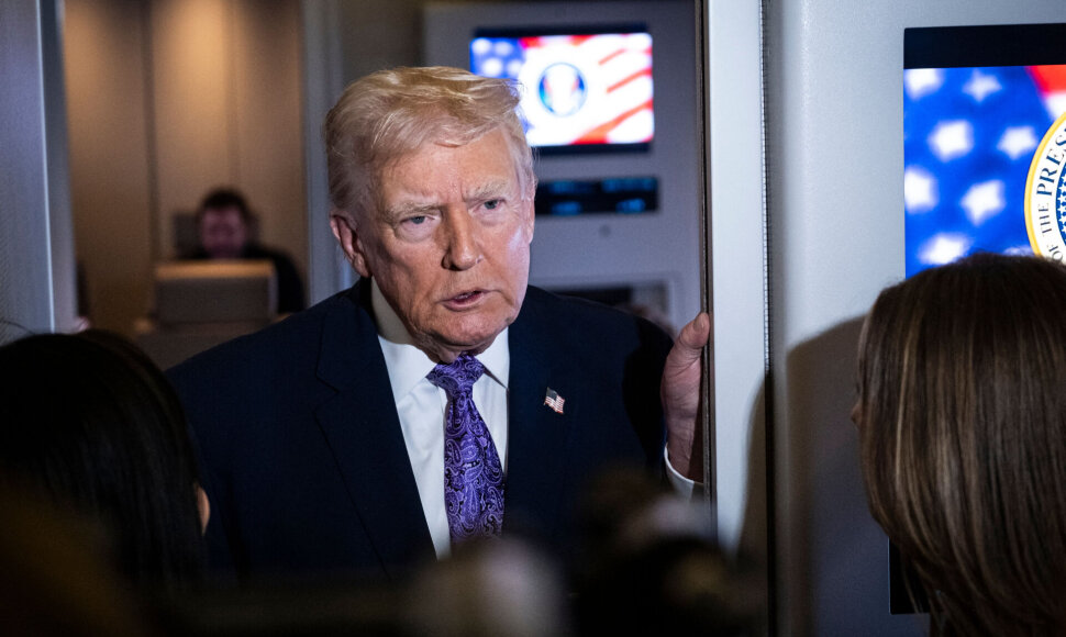 Donaldas Trumpas / PETE MAROVICH / Getty Images via AFP