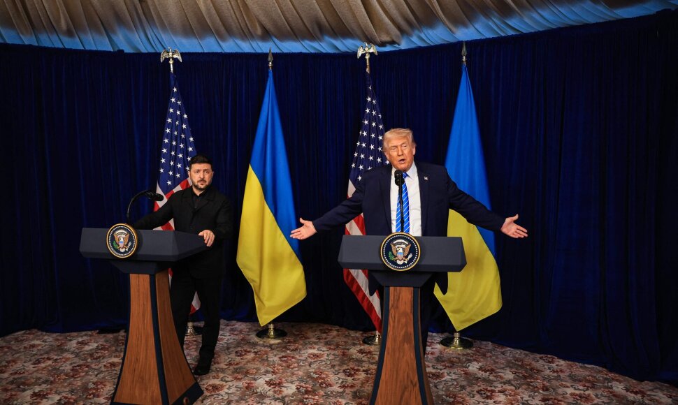 Donaldo Trumpo ir Volodymyro Zelenskio susitikimas
