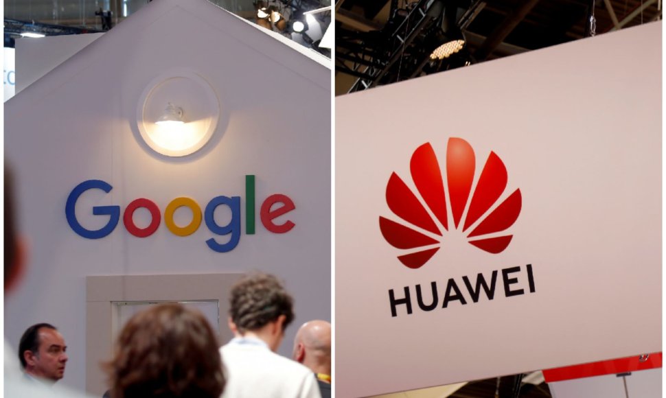„Huawei“ ir „Google“