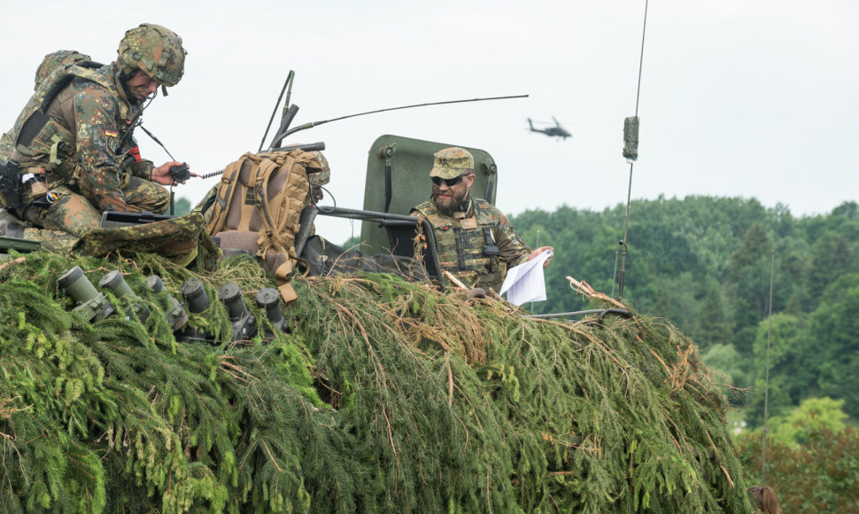 Tarptautinių pratybų „Geležinis vilkas 2017“ svečių diena