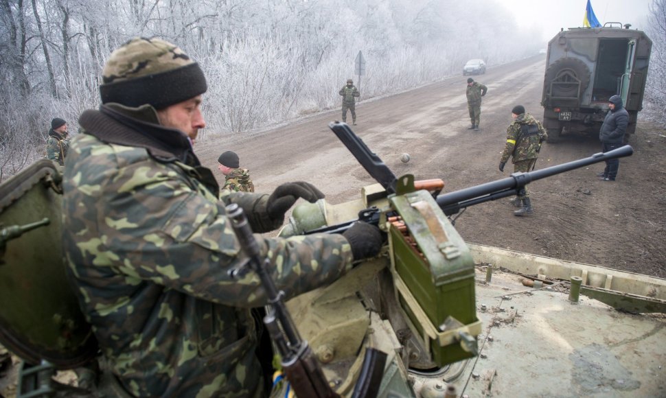 Ukrainos kariai prie Debalcevės