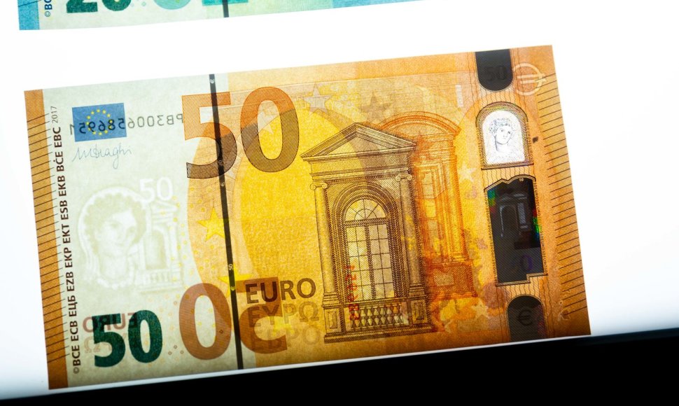 Penkiasdešimties eurų banknotas