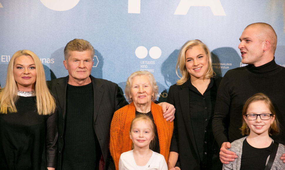 Rūta Meilutytė su šeima