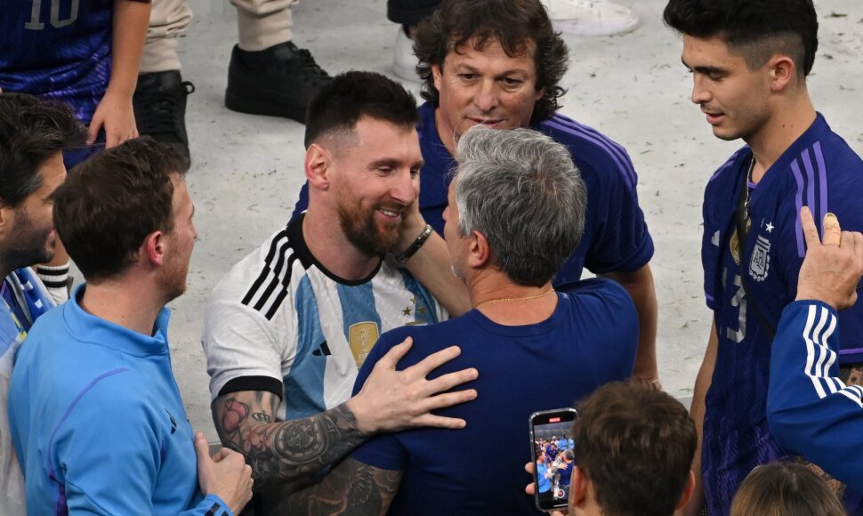 Lionelis ir Jorge Messi