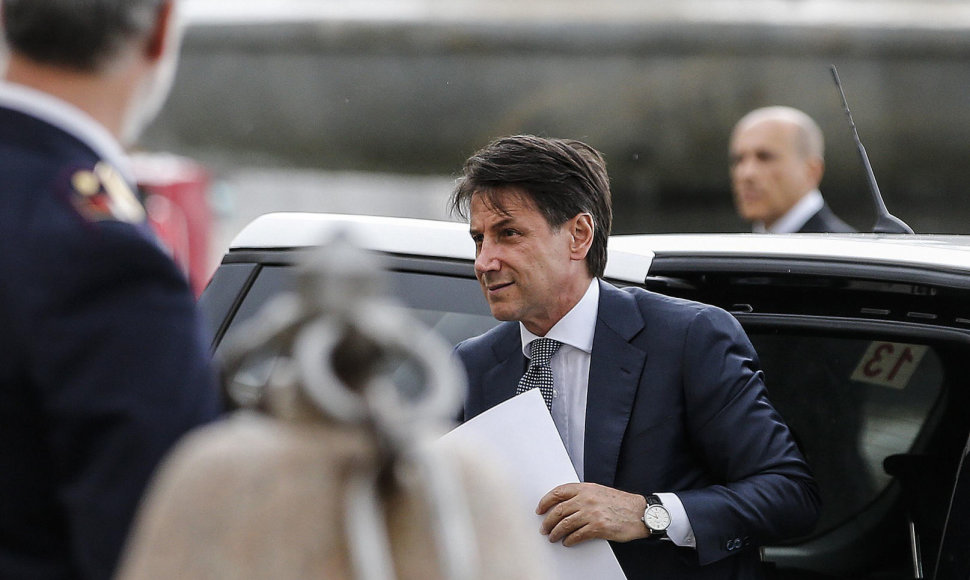 Giuseppe Conte – naujasis Italijos premjeras