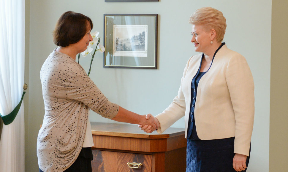 Dalia Grybauskaitė ir Gražina Imbrasienė