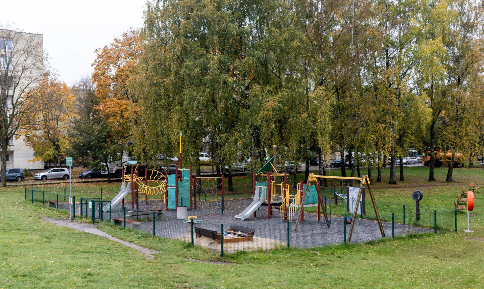 Vaikų žaidimų aik&scaron;telė Žvėryne