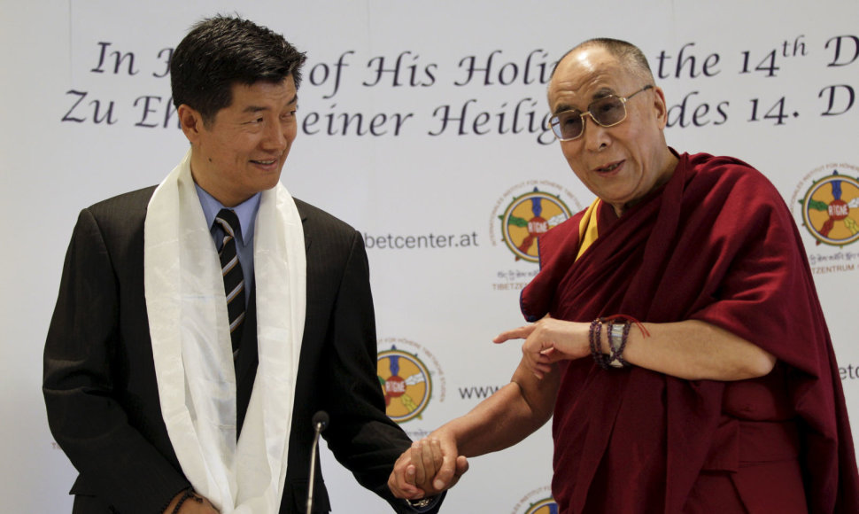 Lobsangas Sangay ir Dalai Lama