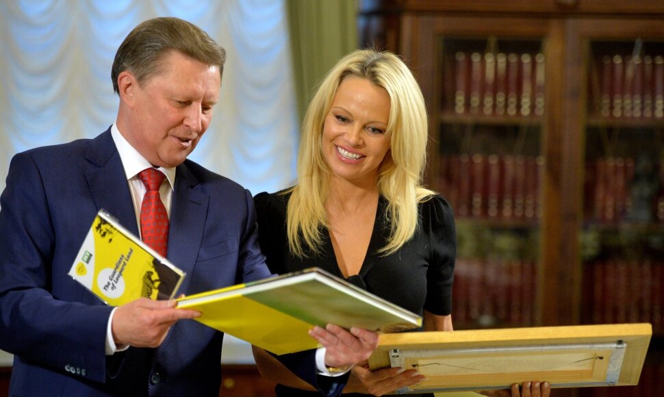 Sergejus Ivanovas, Pamela Anderson