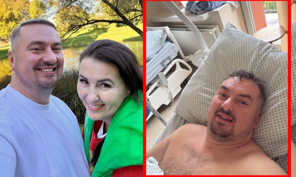 Tomas Bagdonavičius su žmona Audronė