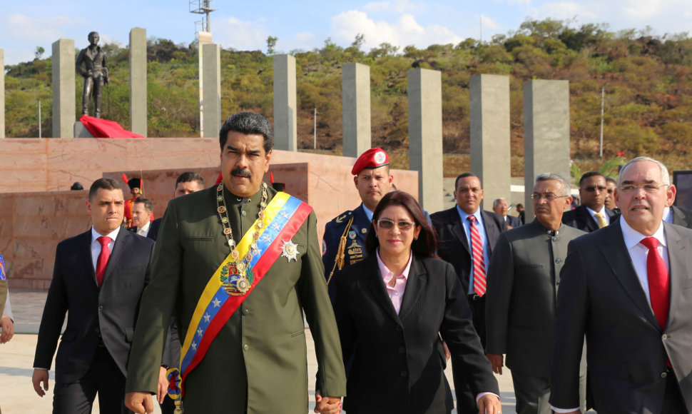 N.Maduro vis mažiau mėgstamas venesueliečių