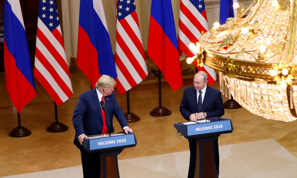 Donaldo Trumpo ir Vladimiro Putino susitikimas Helsinkyje