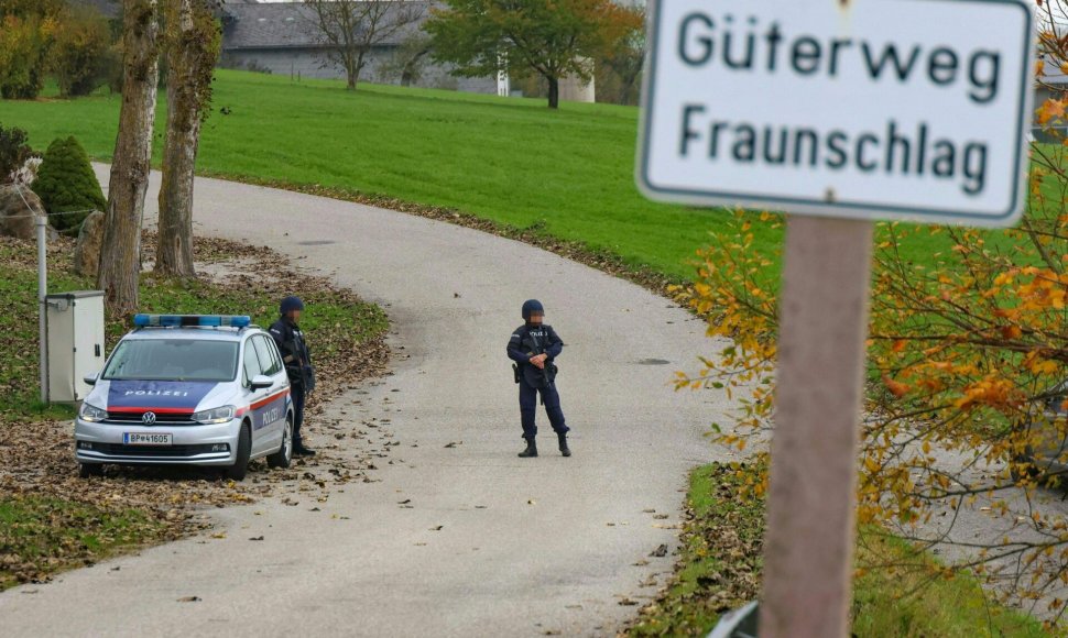 Išpuolis Austrijoje / MATTHIAS LAUBER / AFP