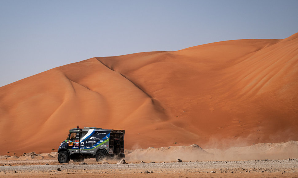 „Constra Racing“ ekipa dvyliktame Dakaro ralio etape