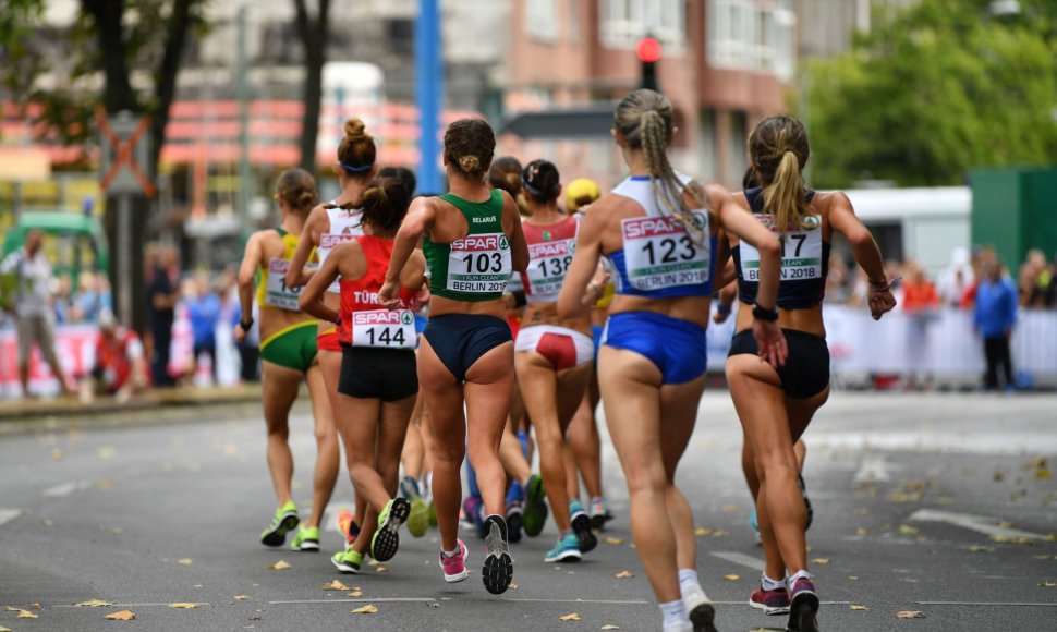 Moterų 20 km sportinio ėjimo varžybos