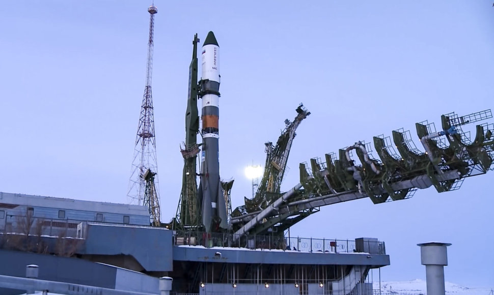 Rusijos raketa „Progress“ parengta krovinio gabenimui į TKS