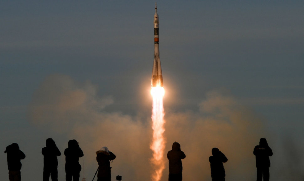 Sėkmingas raketos „Sojuz“ startas