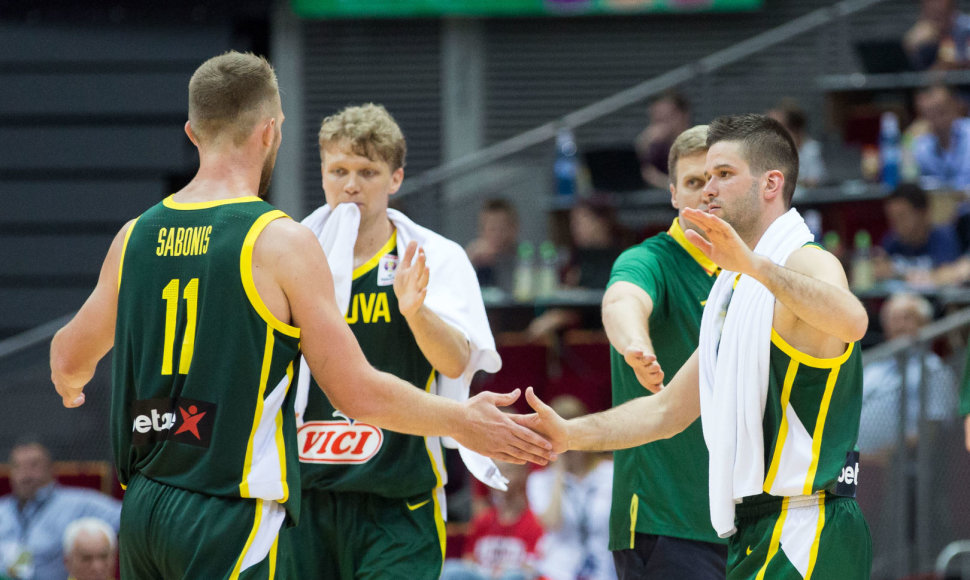 Domantas Sabonis, Mindaugas Kuzminskas, Dainius Adomaitis, Mantas Kalnietis