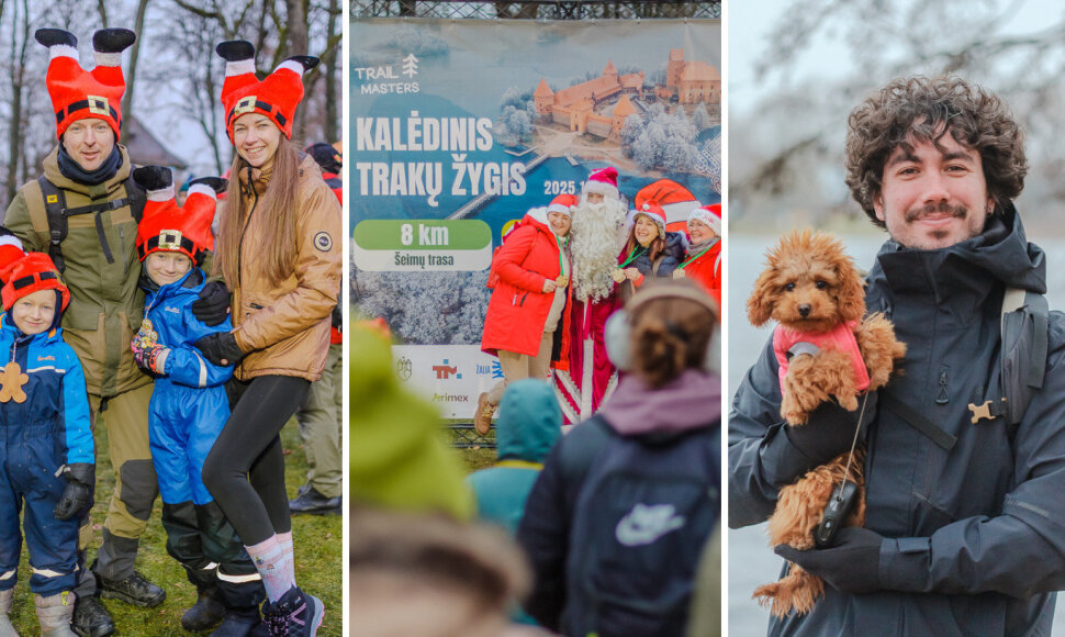 Kalėdinis &bdquo;Trail Masters&ldquo; žygis Trakuose 