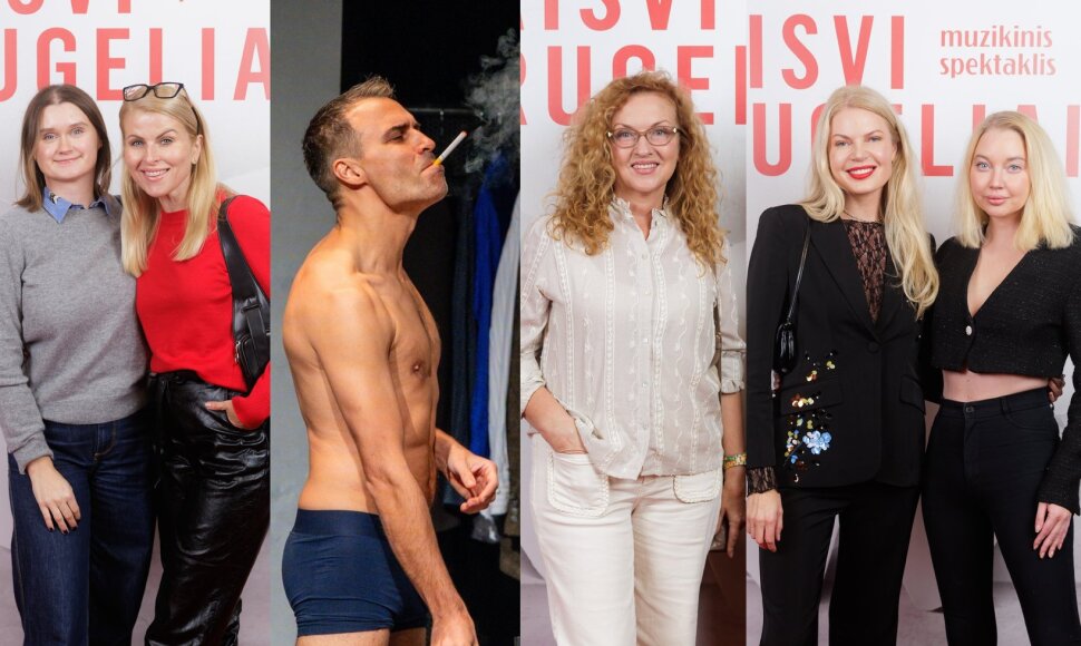 „Laisvi drugeliai“ akimirka ir svečiai