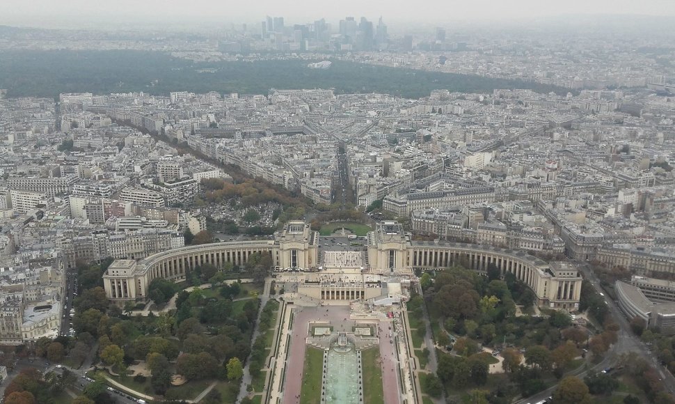 Vaizdas iš Eifelio bokšto