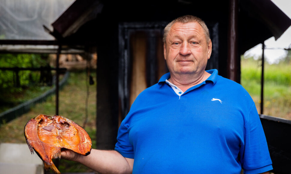 Kęsto žuvies rūkykla Preiloje