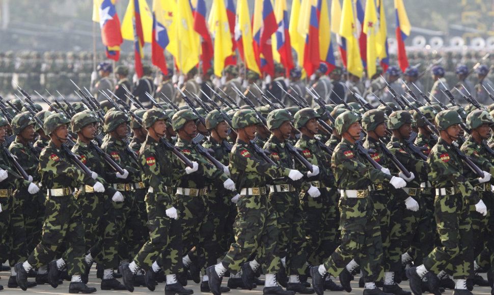 Mianmaro kariai