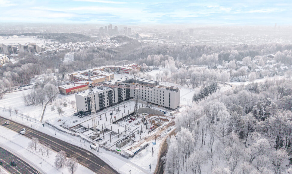 &bdquo;Pauk&scaron;čių takas&ldquo; statybos 