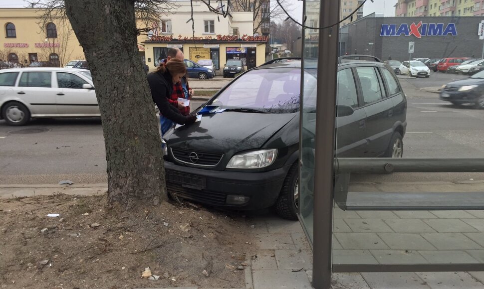 Avarija Vilniaus Žalgirio gatvėje
